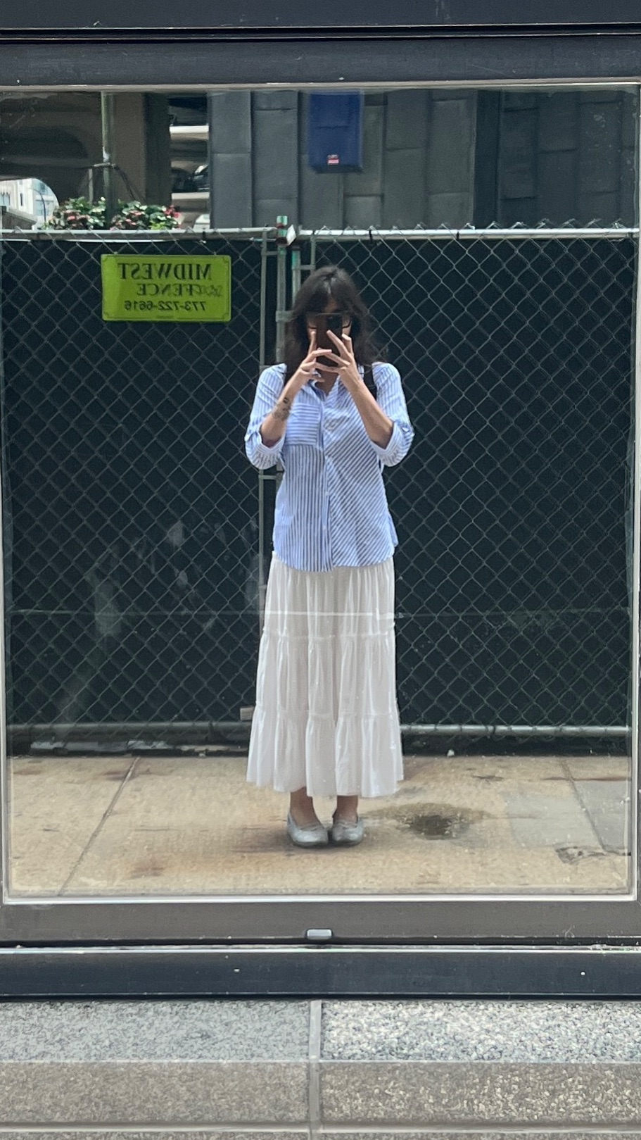 @weathergirl's dewy outfit